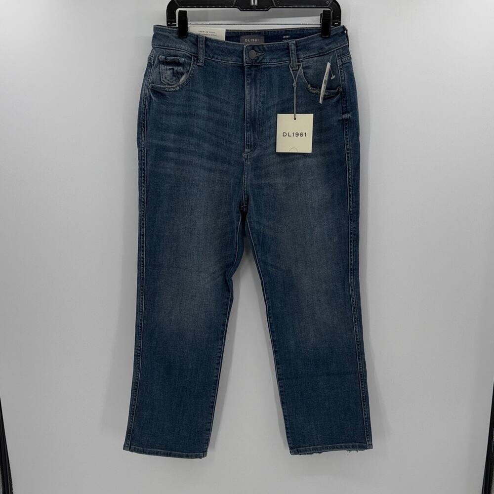 DL1961 Women's Jerry High Rise Vintage Straight Jeans - Linden - 32 - NWT